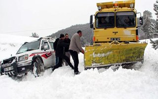 Erzurum'da beyaz çile başladı!