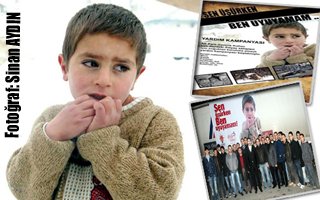 Erzurumlu üşüyen çocuk Suriyeli çocukları ısıttı!
