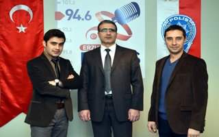 Erzurum Gündemini Polis Radyosu Takip Ediyor