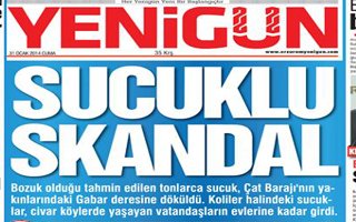 Erzurum yeni güne sucuk skandalı ile uyandı!