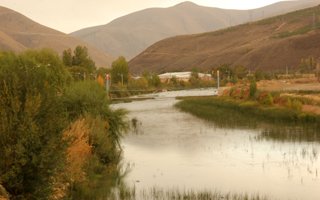 Erzurum'da kartpostallık sonbahar