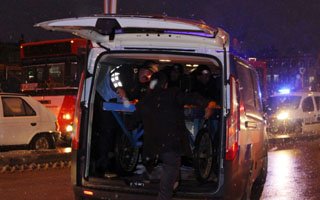 Seyyar satıcının zabıtaya direnişi