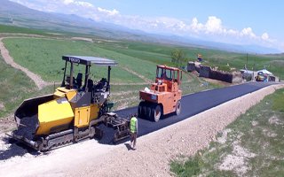 Büyükşehir'den Kırsala 332 Bin 400 Ton Asfalt 
