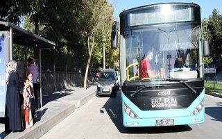 Erzurum'da bayramda toplu taşıma ücretsiz