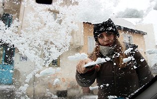 Erzurum için en şiddetli kar henüz yağmadı