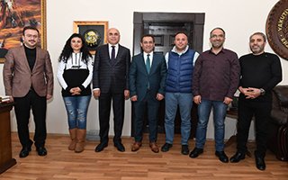 EGC Yönetimi'nden Başkan Korkut’a ziyaret 