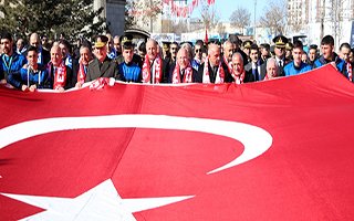 Erzurum'da kurtuluş coşkusu