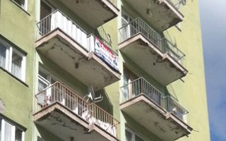 Erzurum'da apartmanların da makyaja ihtiyacı var!