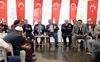 Vali Azizoğlu’ndan şehit ailesine taziye ziyareti 