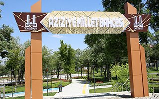 Muhteşem bir park: Aziziye Millet Bahçesi 