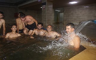 Termal tesislere sporcu akını yaşanıyor