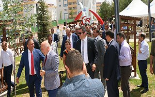15 Temmuz Şehitler Anıtı ve Adalet Parkı açıldı