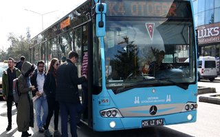 Erzurum'da ulaşıma koronavirüs düzenlemesi