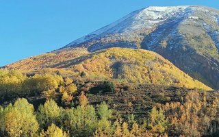 Erzurum'da rengarek sonbahar