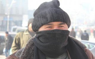 Erzurum'da dondurucu soğuklar etkili 