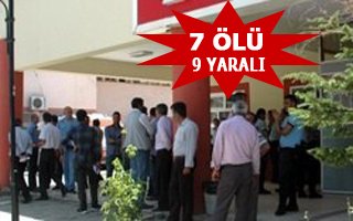 Terör saldırısı değil Arazi kavgası