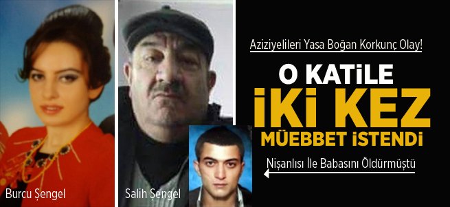 O Katile İki Kez Müebbet İstendi