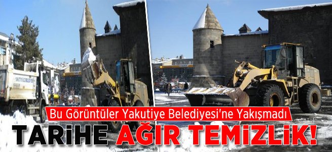 Bu Görüntüler Yakutiye Belediyesi'ne Yakışmadı