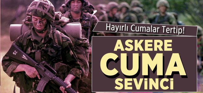 Hayırlı Cumalar Tertip!