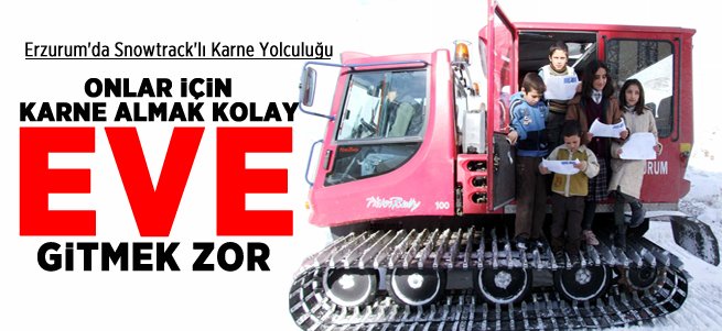 Onlar İçin Karne Almak Kolay Eve Gitmek Zor