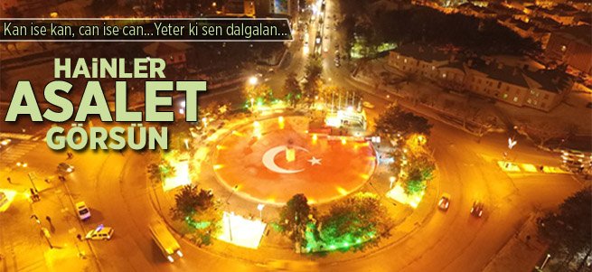 Erzurum'da Göz Kamaştıran Görüntü