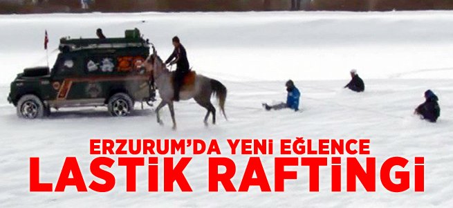 Yeni Eğlence Kar Üzerinde Lastik Raftingi