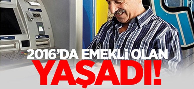 2016 Yılında Emekli Olacak Memur Yaşadı!