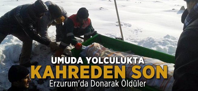 Umuda Yolculukta Donarak Öldüler