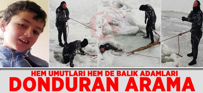 Umutlar da Dondu Balık Adamlar da!