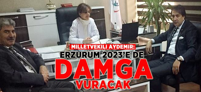 Aydemir: Erzurum 2023'e Damga Vuracak