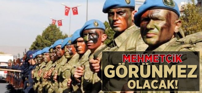 Mehmetçik Bu Boya İle Görünmez Olacak