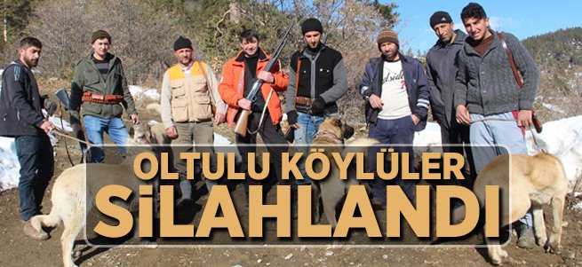 Oltu'nun Güllüce Köylüleri Silahlandı