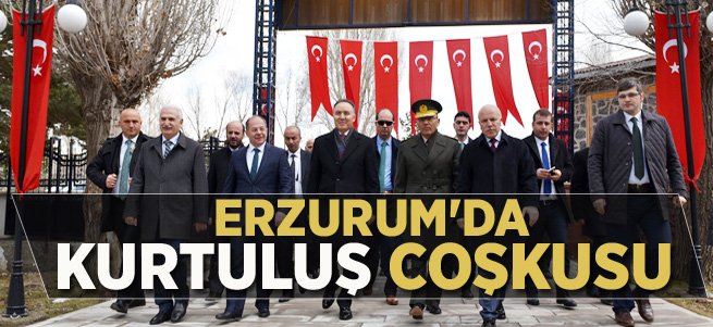 Erzurum'da Kurtuluş Coşkusu