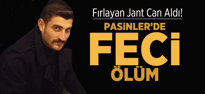 Erzurum'da Fırlayan Jant Öldürdü