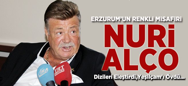 Nuri Alço Erzurum'da Öğrencilerle Buluştu