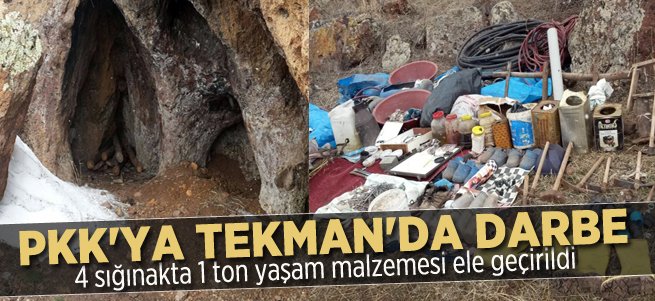 Tekman'da PKK'ya Büyük Darbe