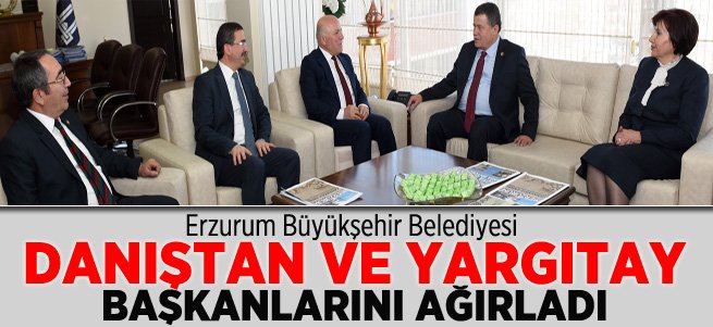 Sekmen Yüksek Yargının Başkanlarını Ağırladı