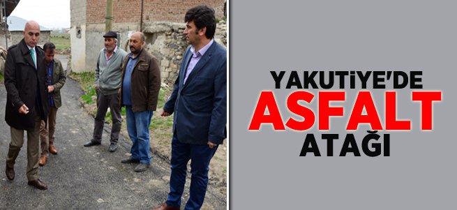 Yakutiye Köylerde Asfalt Atağı Başlattı