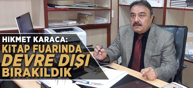 Başkan Karaca'dan Kitap Fuarı Tepkisi