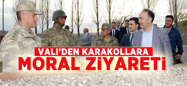 Vali Altıparmak'tan Karalollara Moral Ziyareti