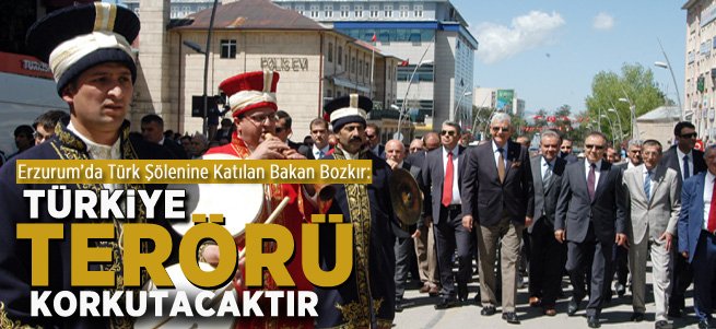 Bakan Bozkır: Türkiye Terörü Korkutacaktır