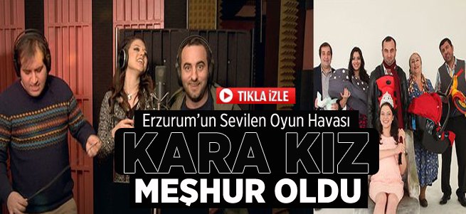 Kara Kız Sonunda Meşhur Oldu