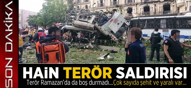 Çevik kuvvete bombalı saldırı: 11 şehit 