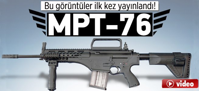 Yerli yapım MPT-76 ilk defa uluslararası tatbikatta!