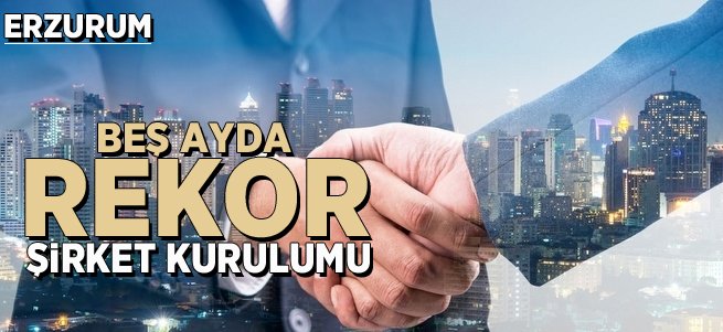 Erzurum'da 5 Ayda 126 Şirket Kuruldu