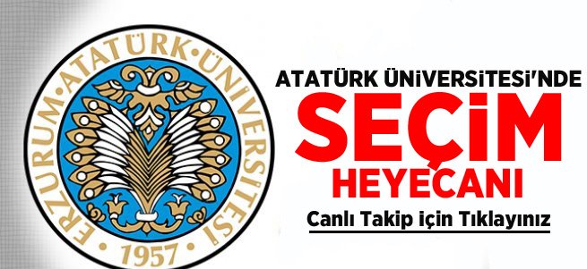 Atatürk Üniversitesi'nde Seçim Heyecanı