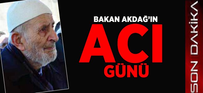 Sağlık Bakanı Recep Akdağ'ın Acı Günü