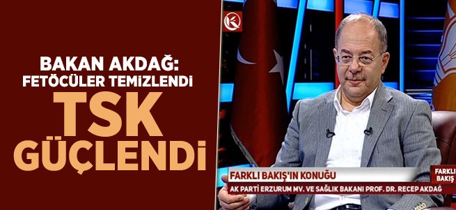 ''FETÖ’cüler temizlendi TSK daha da güçlendi''!