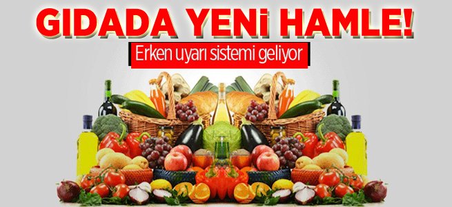 Gıda enflasyonuna karşı uyarı sistemi geliyor!