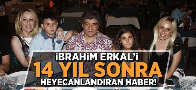 İbrahim Erkal üçüncü kez baba oluyor